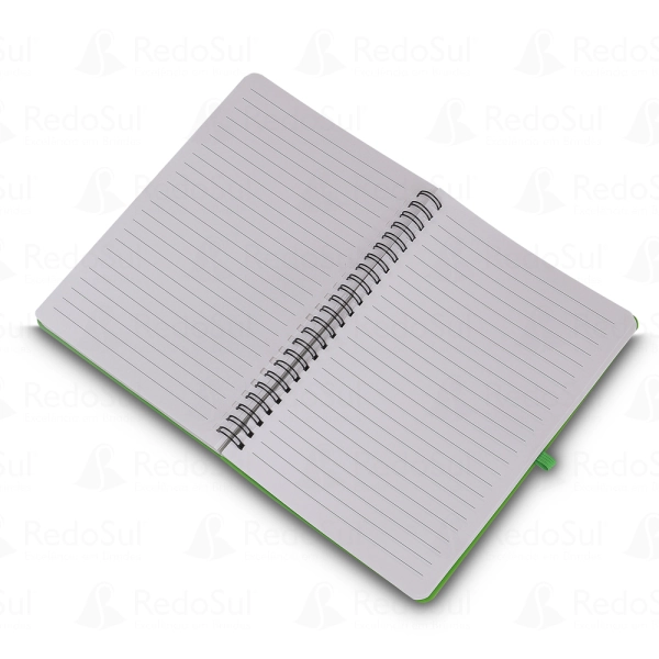 Caderno Personalizado de Anotações em pp reciclável com suporte para caneta Caderno Personalizado de Anotações em pp reciclável com suporte para caneta